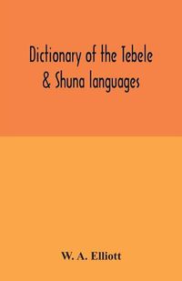 Cover image for Dictionary of the Tebele & Shuna languages, with illustrative sentences and some grammatical notes