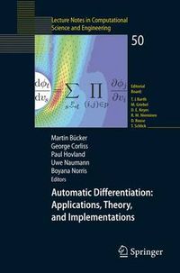 Cover image for Automatic Differentiation: Applications, Theory, and Implementations