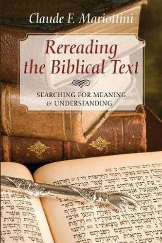 Cover image for Rereading the Biblical Text