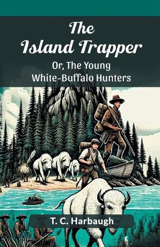 Cover image for The Island Trapper or, the Young White-Buffalo Hunters