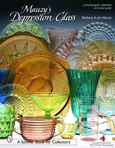 Cover image for Mauzy's Depression Glass: A Photographic Reference with Prices