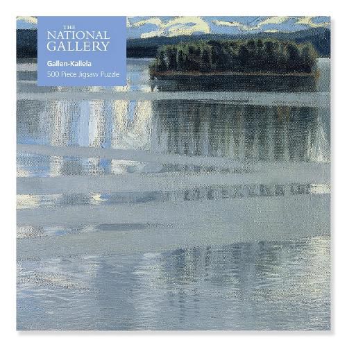 Cover image for Jigsaw: Lake Keitele By Akseli Gallen&#45;kallela (500&#45;piece)