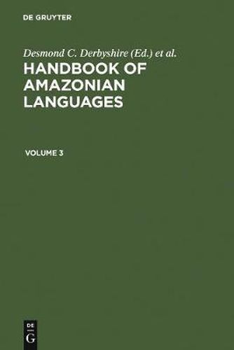 Cover image for HANDBOOK AMAZONIAN LANGUAGES