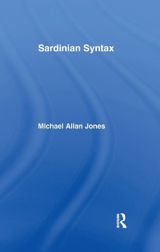 Cover image for Sardinian Syntax