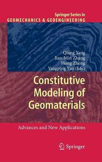 Cover image for Constitutive Modeling of Geomaterials: Advances and New Applications