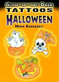 Cover image for Glow-In-The-Dark Tattoos: Halloween