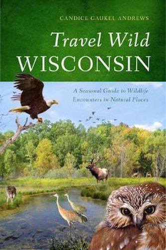 Cover image for Travel Wild Wisconsin: A Seasonal Guide to Wildlife Encounters in Natural Places