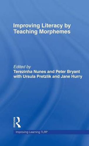 Cover image for Improving Literacy by Teaching Morphemes