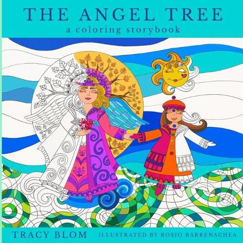 Cover image for The Angel Tree: A Coloring Storybook