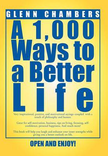 Cover image for A 1,000 Ways to a Better Life