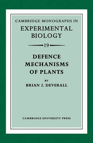 Cover image for Defence Mechanisms of Plants