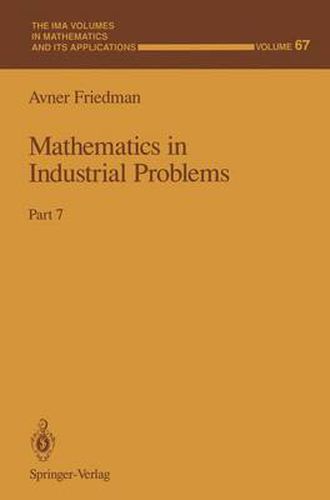 Cover image for Mathematics in Industrial Problems: Part 7