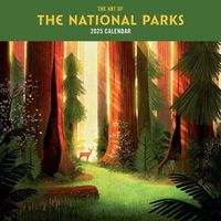 Cover image for 2025 The Art of the National Parks Wall Calendar