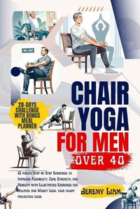 Cover image for Chair yoga for men over 40