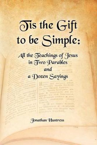 Cover image for Tis The Gift To Be Simple