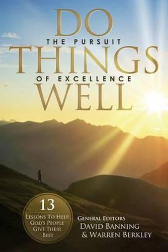 Cover image for Do Things Well