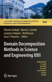 Cover image for Domain Decomposition Methods in Science and Engineering XXII