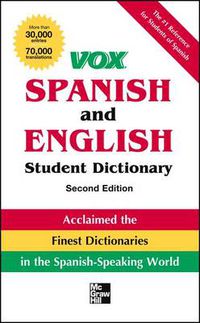 Cover image for Vox Spanish and English Student Dictionary