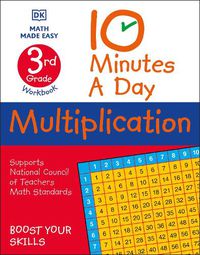Cover image for 10 Minutes a Day Multiplication, 3rd Grade