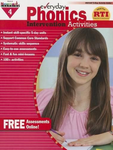 Cover image for Everyday Phonics Intervention Activities Grade 4 Book Teacher Resource