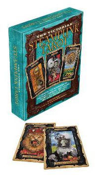 Cover image for Victorian Steampunk Tarot: Unravel the Mysteries of the Past, Present, and Future