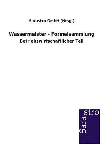 Cover image for Wassermeister - Formelsammlung