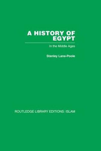 Cover image for A History of Egypt: In the Middle Ages