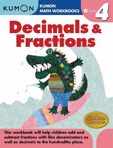 Cover image for Grade 4  Decimals & Fractions