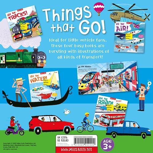 Cover image for Things that Go! 4-pack