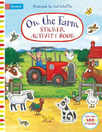 Cover image for On The Farm Sticker Activity Book