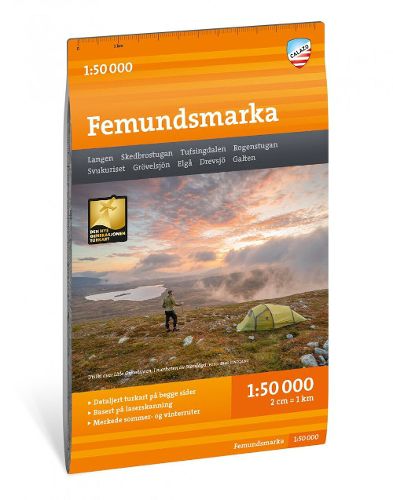 Cover image for Femundsmarka Hiking Map