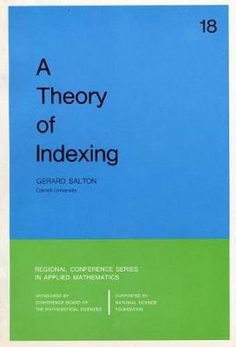 Cover image for A Theory of Indexing