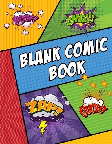 Cover image for Blank Comic Book