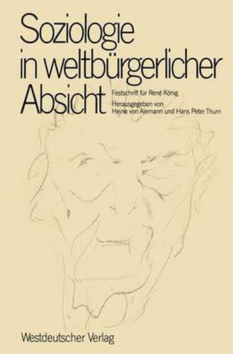 Cover image for Soziologie in Weltburgerlicher Absicht