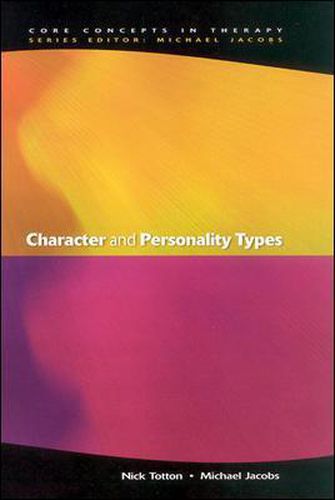 Cover image for Character And Personality Types