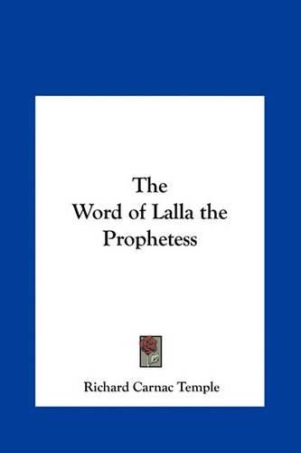 The Word of Lalla the Prophetess