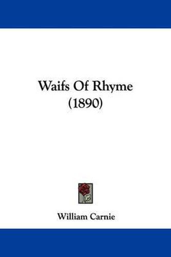 Cover image for Waifs of Rhyme (1890)