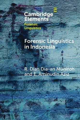 Cover image for Forensic Linguistics in Indonesia