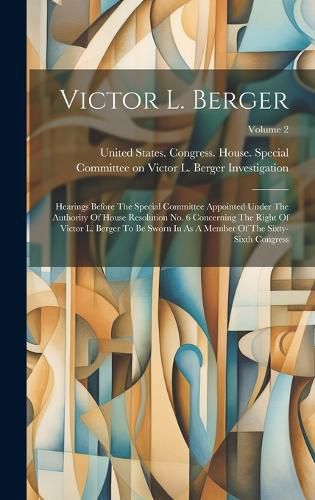 Cover image for Victor L. Berger