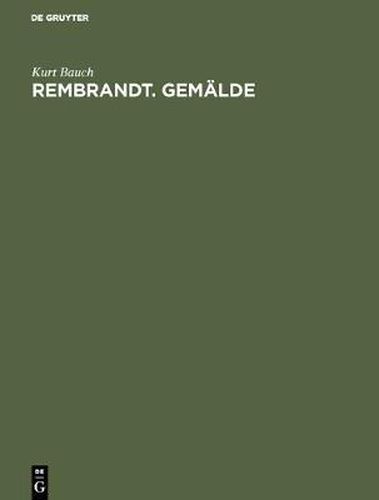 Cover image for Rembrandt. Gemalde