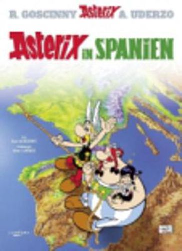 Cover image for Asterix in German: Asterix in Spanien