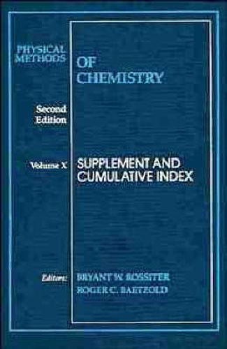 Physical Methods of Chemistry