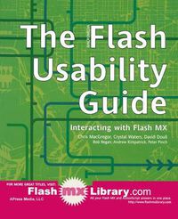 Cover image for The Flash Usability Guide: Interacting with Flash MX