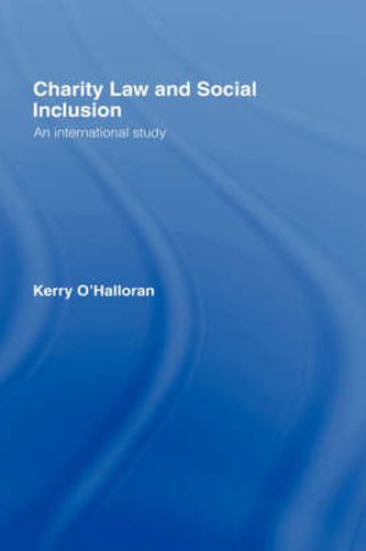 Charity Law and Social Inclusion: An International Study