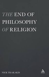 Cover image for The End of Philosophy of Religion