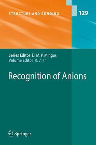 Cover image for Recognition of Anions