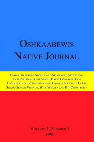 Cover image for Oshkaabewis Native Journal (Vol. 1, No. 1)
