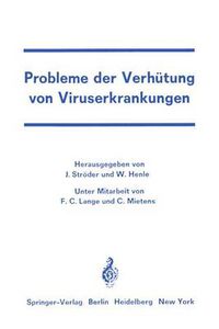 Cover image for Probleme der Verhutung von Viruserkrankungen