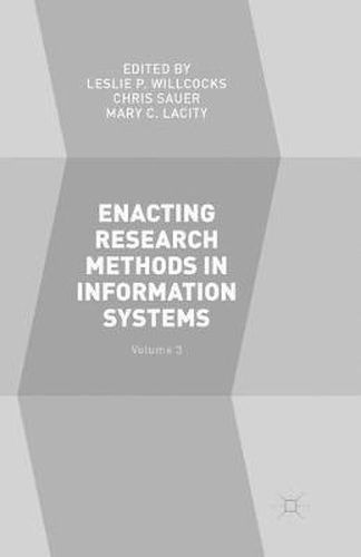 Cover image for Enacting Research Methods in Information Systems: Volume 3