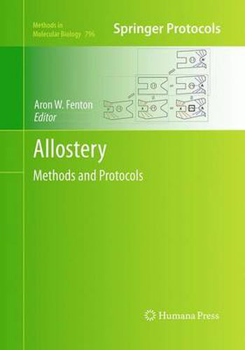 Cover image for Allostery: Methods and Protocols